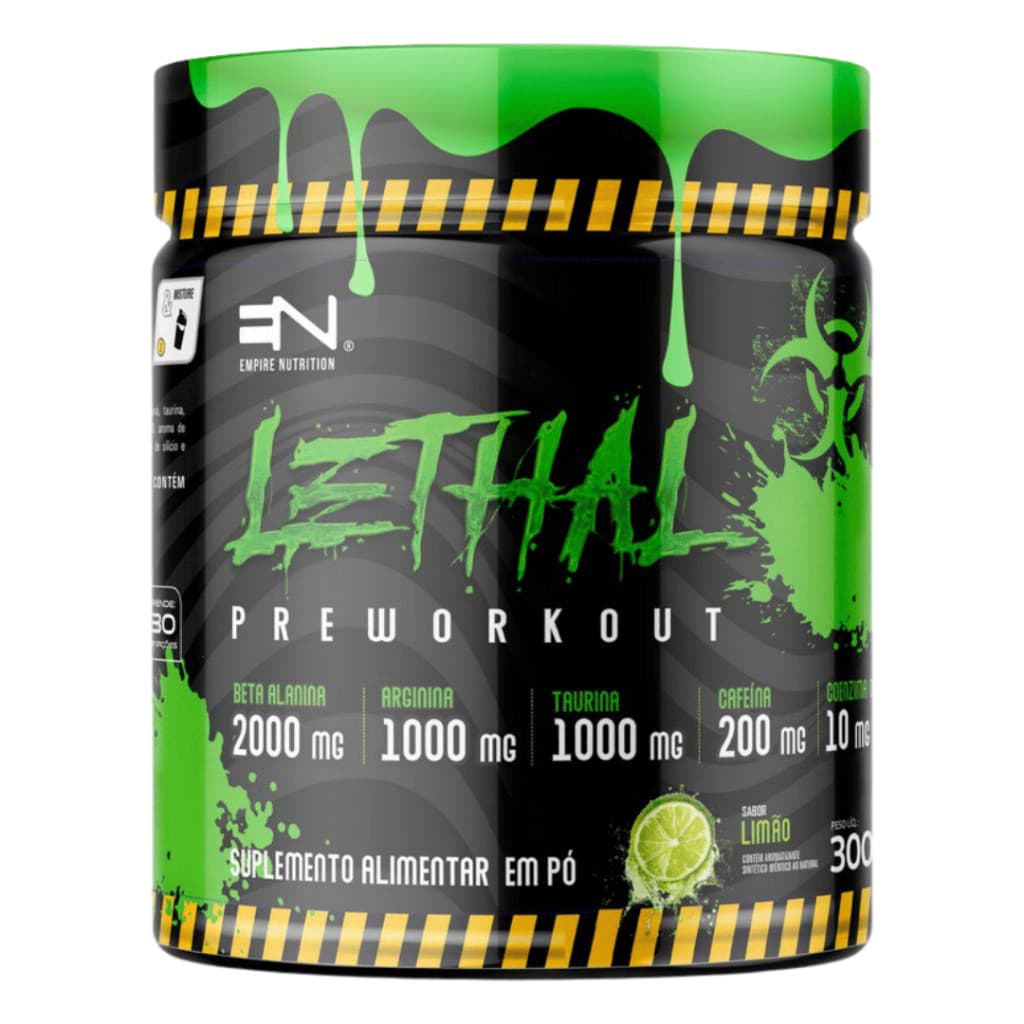 Pré Treino Lethal Empire Nutrition Pote 300g