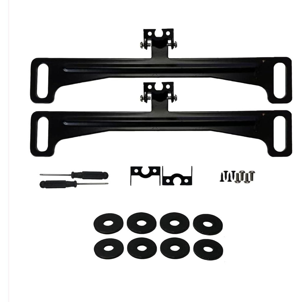 Suporte de Câmera de Ré para Placa de Veículo 2 Peças, Suporte Universal para Câmera de Visão Traseira de Carro Sem Perf
