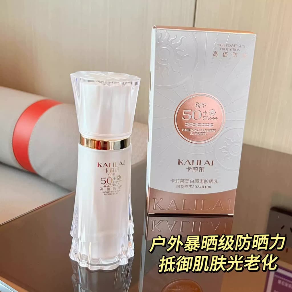 Genuíno calai clareamento isolamento protetor solar loção iluminando protetor solar Facial Anti-ultravioleta corretivo i