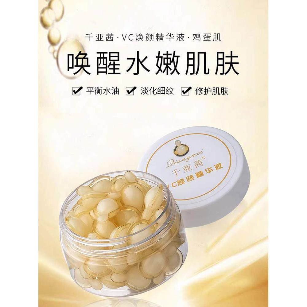 80 cápsulas L-VC Essence Tender Hidratante Vitamina C Rejuvenescedor Diminuir Poros Correção Antirrugas