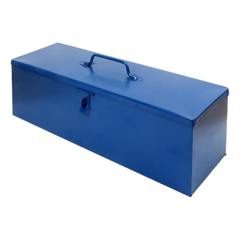 Caixa Ferramentas Bau 03 Metal 16cm X 50cm X 15cm Fercar  Az