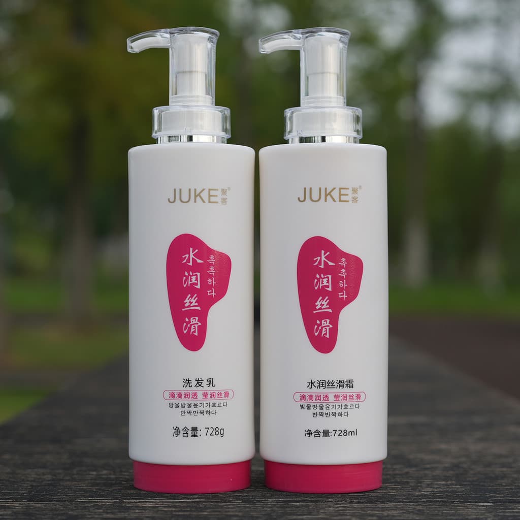 Juke hidratante Shampoo sedoso anti-caspa anti-coceira controle de óleo fofo macio hidratante melhorar o condicionador d