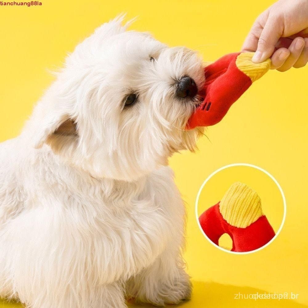 Brinquedo Estridente Para Mastigar Cachorro TIANCHUANG , Brinquedos De Pelúcia Engraçados Resistentes À Mordida Animais