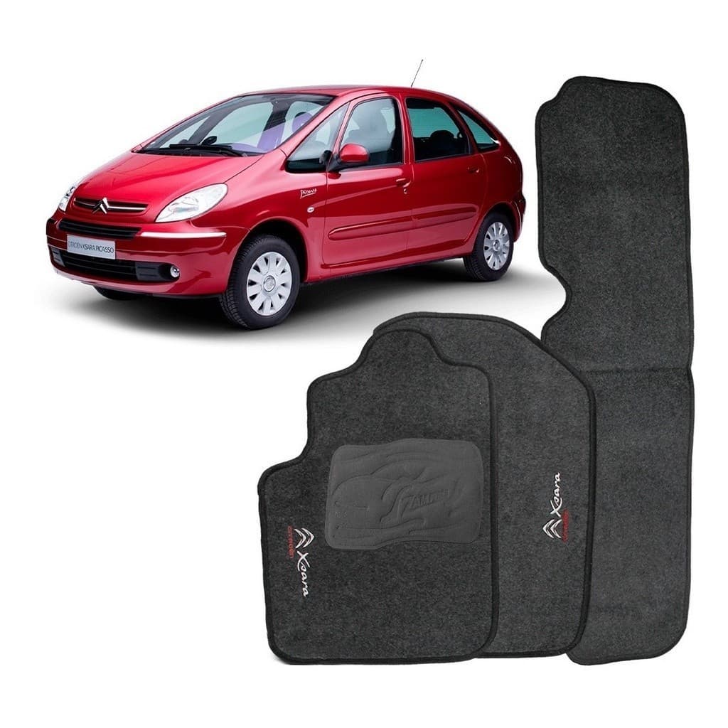 Jogo Tapete Xsara Picasso Tapete Automotivo para os Modelos de 1999 a 2006"