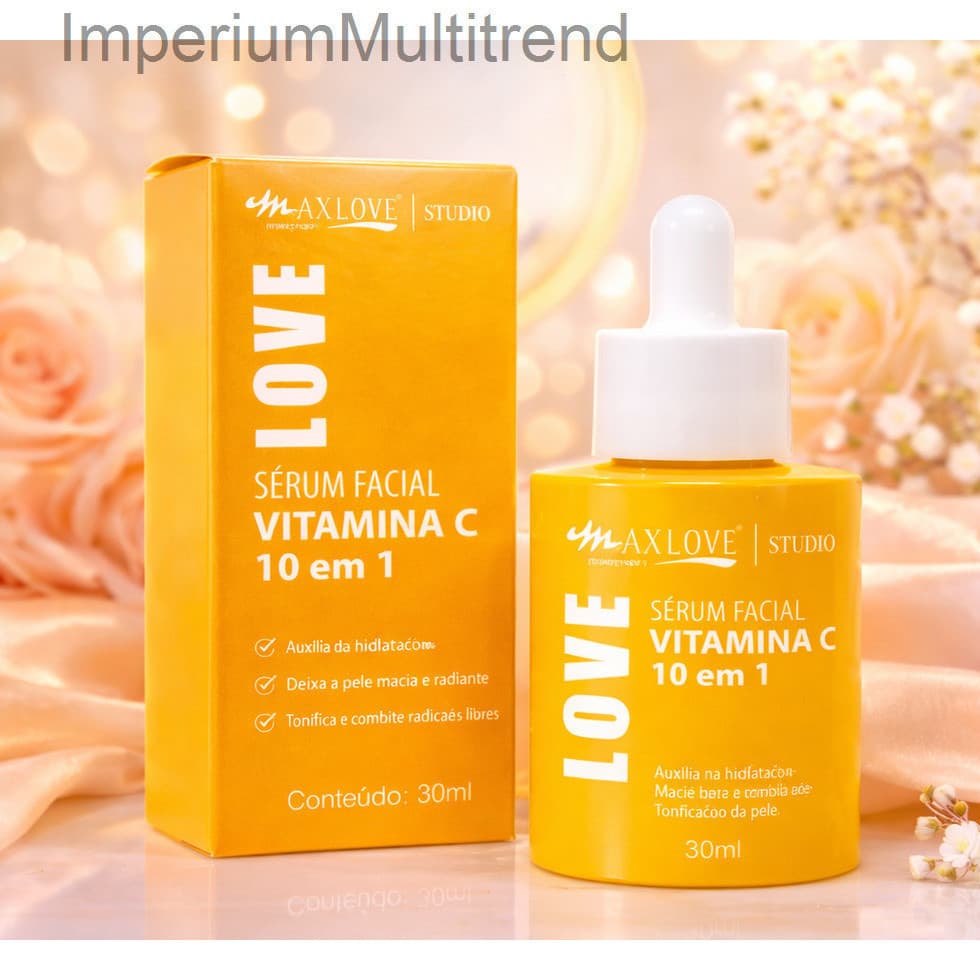 Sérum Vitamina C 10 em 1 Max Love5XNL