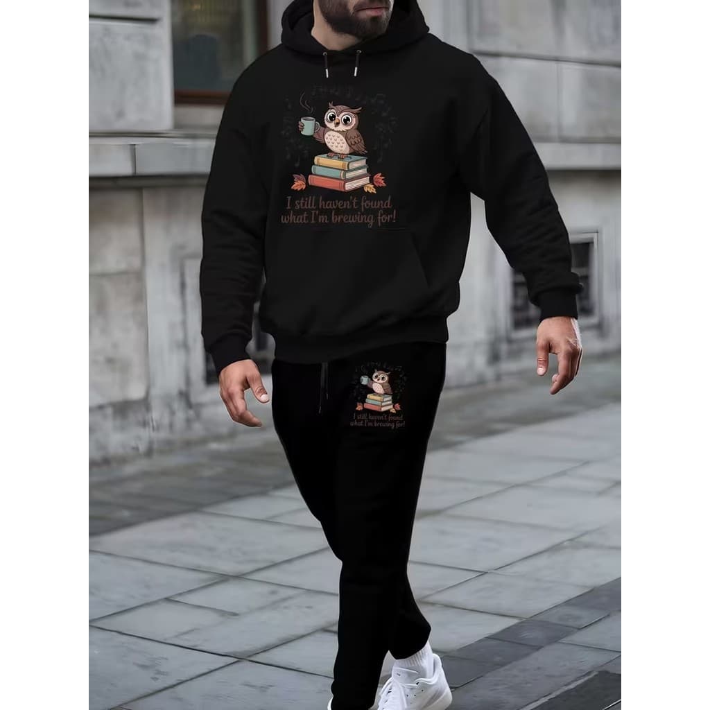 Conjunto Moletom Canguru Masculino Rainha Da Inteligencia Blusa De Frio + Calça Moletom Estampados Unissex Inverno