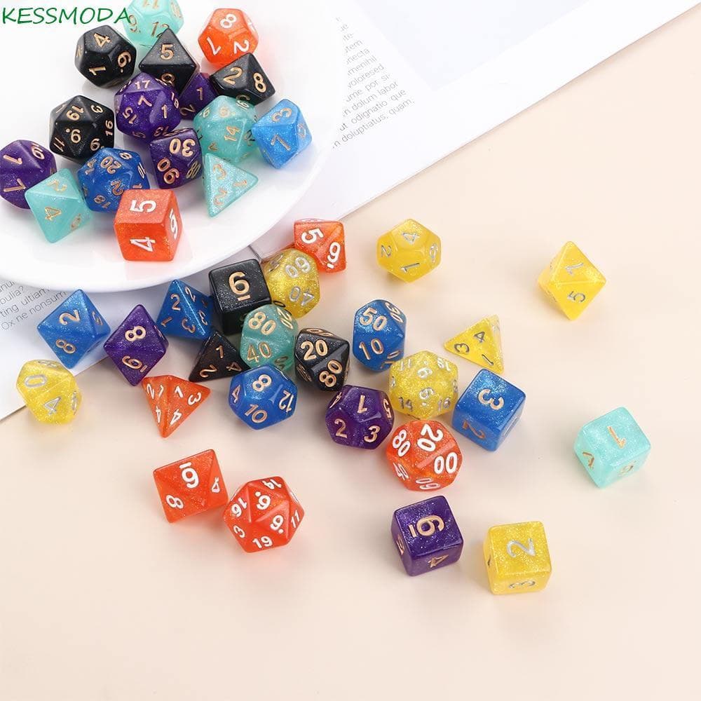Kesselmanmoda Star Shine Dice Set Brinquedo Jogo Brinquedos Jogando Jogos De Tabuleiro Desktop Família Festa Entretenime