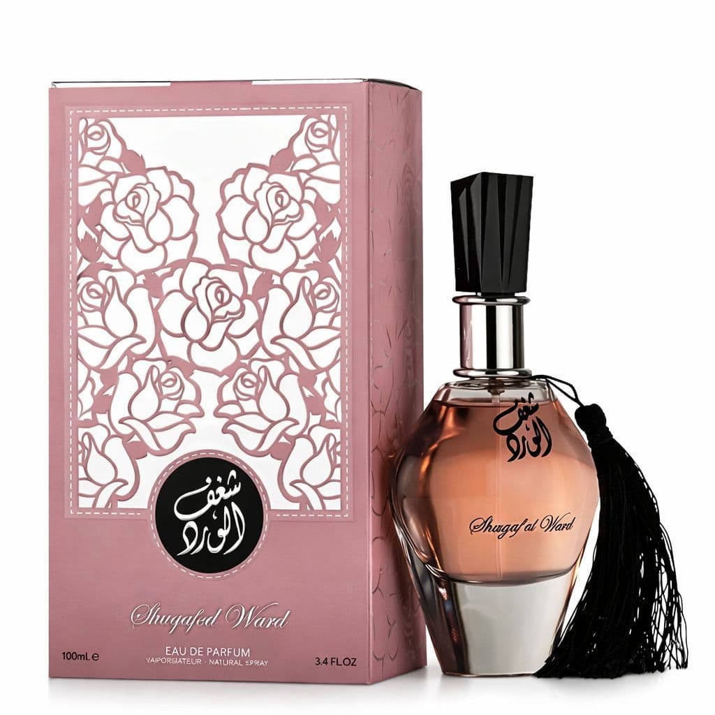 Perfume Árabe Shaghaf Al Ward Feminino 100ml Original Alta Fixação Importado Envio Imediato