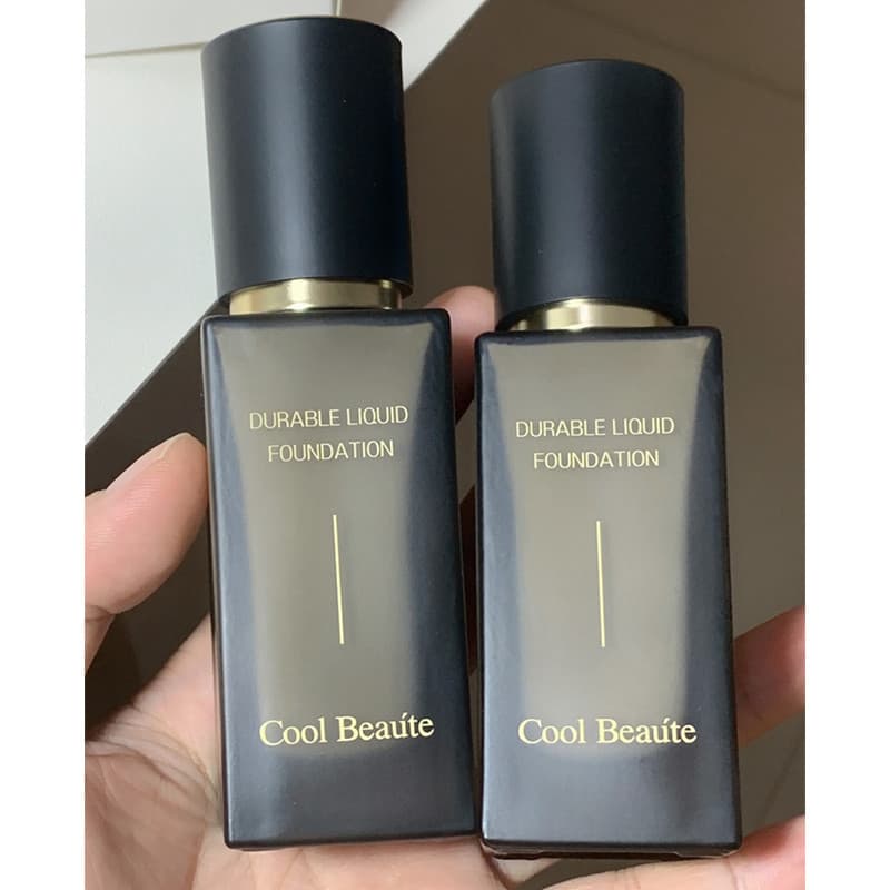 COOL Pretty Beauty Base Líquida Essência de Trufa Branca Soft Mist Hold Maquiagem Base Líquida BB Cream CC Pele Oleosa S