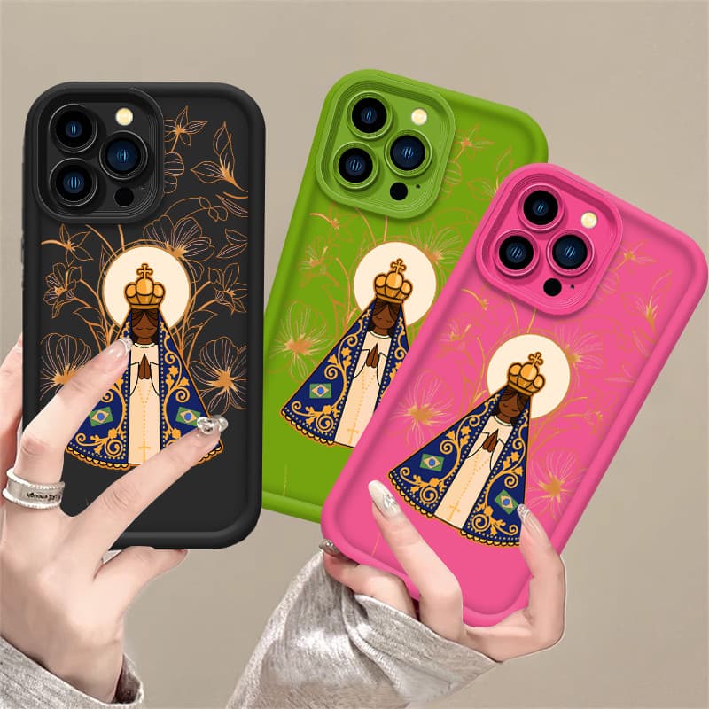 Capa Para Redmi Note 14 Pro 13 12 11 10 9 8 14C 13C 12C 10C 9A A5 A3 A2 A1 Softcase Deus Abençoe UyiCase