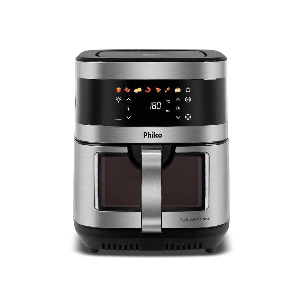 Air Fryer Fritadeira Philco PAF90C 9L Painel Digital 2000W