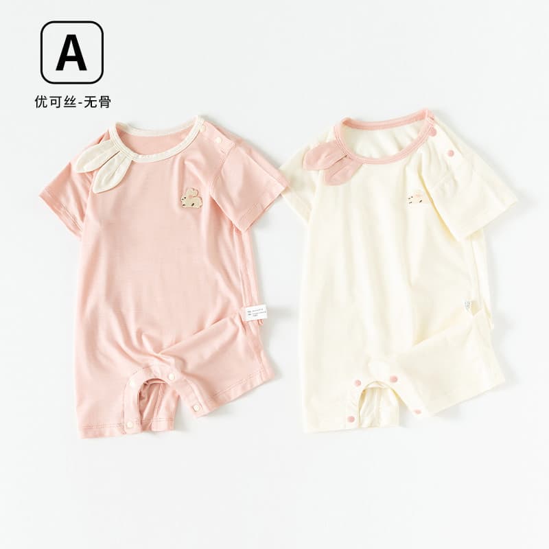 Bebê macacão de bebê verão estilo fino jokesi bebê menina pulôver macacão cor sólida roupas infantis roupas de passeio
