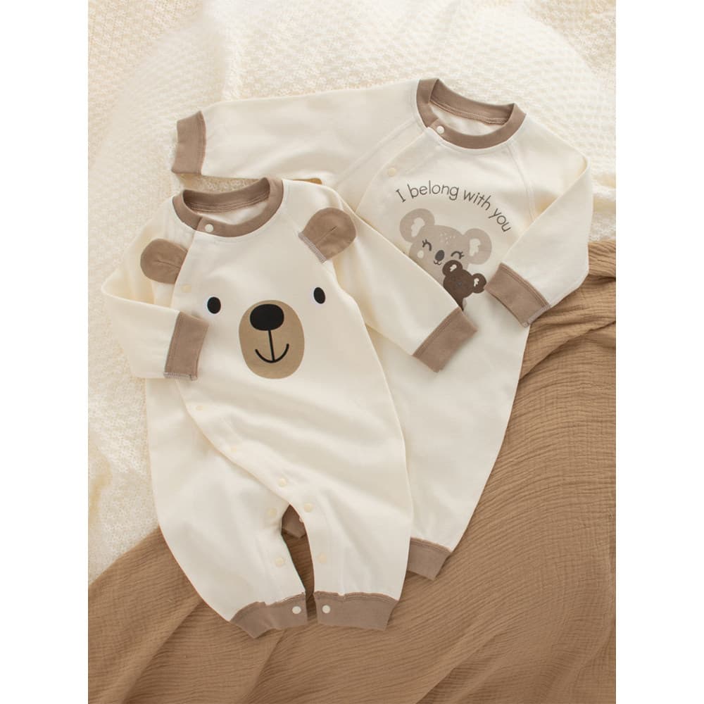 Bebê macacão primavera roupas menino bebê menina outubro março roupas de bebê recém-nascido pequeno mês idade classe um 