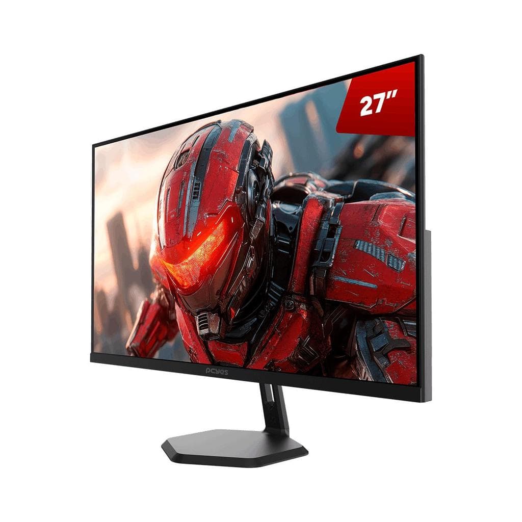 Monitor Gamer Pcyes O-Creed O27fq 27" Flat Qhd Ips 180hz 1ms Hdmi/Vga Freesync Black Vulcan