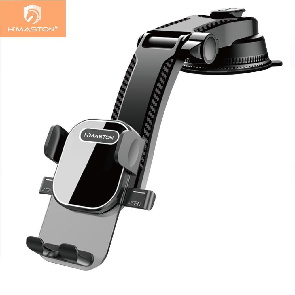 H'maston CJ-71 Suporte Celular Carro Veicular Trava Anti Queda 360º Universal ajustável