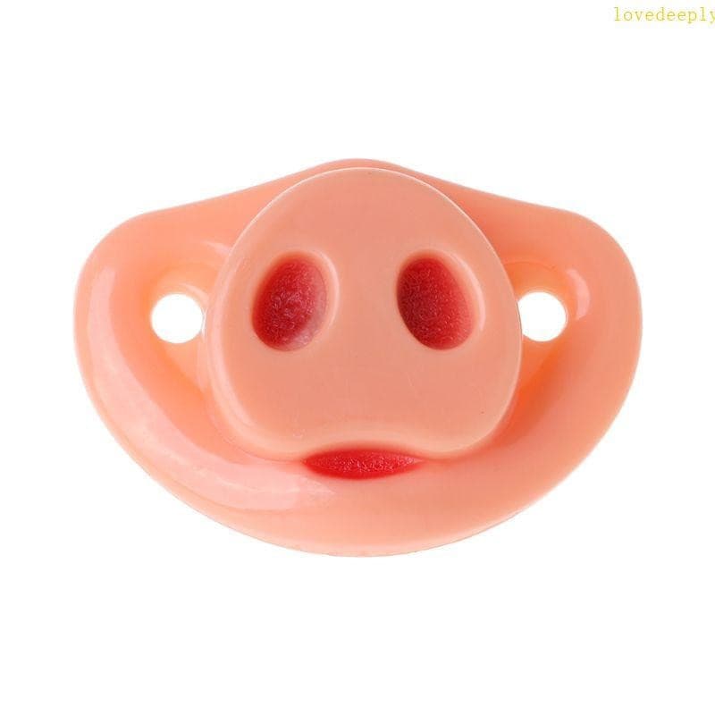lovedeeply Nariz Engraçado Chupeta Grau Silicone Bebê Chupetas Manequim Mordedores Mamilo Criança Ortodôntica Acalmar