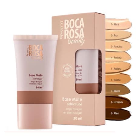 Boca Rosa Base Líquida Matte Perfect 30ML