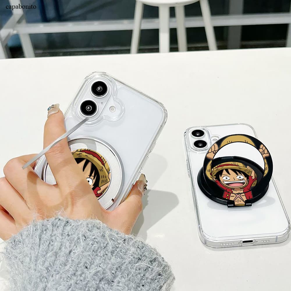 Suporte Para Celular Capinha De Celular Magnético Desenho Luffy ZJ013-01