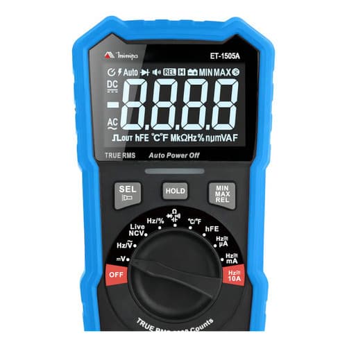 Multímetro Digital True Rms Minipa Et-1505a Profissional