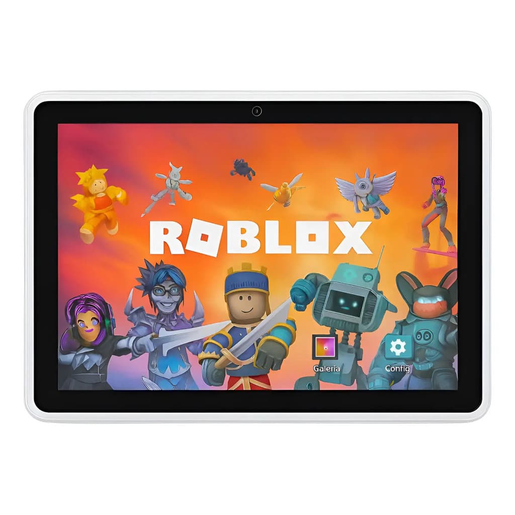 Tablet Infantil Criança Memoria 3G Android 14 Tela Touch 10" Hd Wi-fi Dual Band Câmera Carregador mini hdmi Caneta Touch