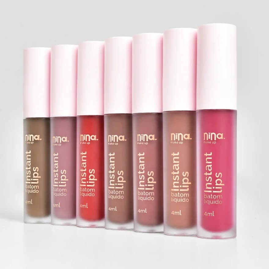 Batom Líquido Matte Nina Makeup 4ml