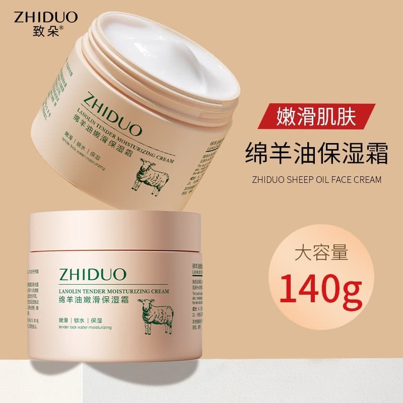 Zhiduo Lanolina Creme Hidratante Hidratante Refrescante Hidratante Controle de Óleo Hidratante Nutritivo Produtos para C