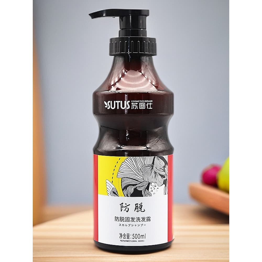 Sutushi Shampoo Anti-Fixante para Cabelo Água Hidratante Fofo Shampoo Macio Controle de Óleo Cuidado Calmante Homens Mul