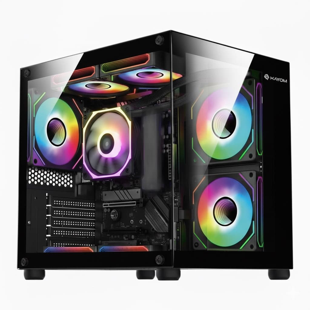 Computador PC Gamer Intel Core I7 3770 SSD 480GB 16GB RAM RX580 GTA Wifi Bivolt