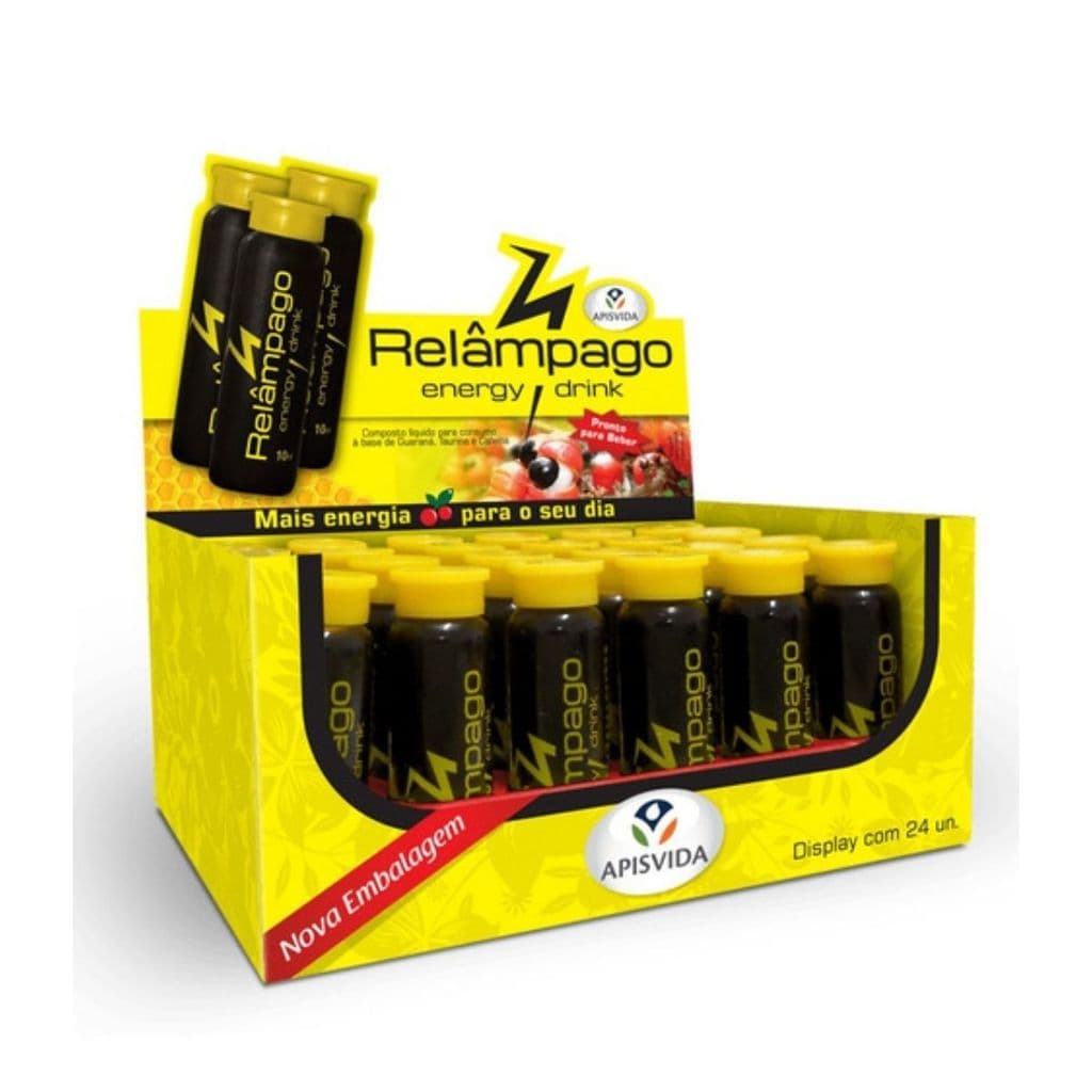 Apis Vida Relâmpago Energético Natural 10ml Dp C/24 Un