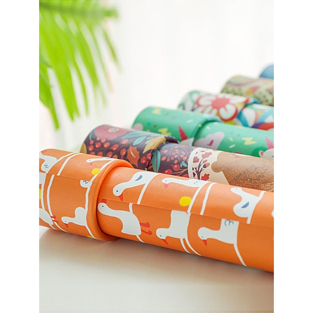 Brinquedos educativos de papel marinho Milu caleidoscópio mágico crianças clássico nostálgico brinquedos educativos vari