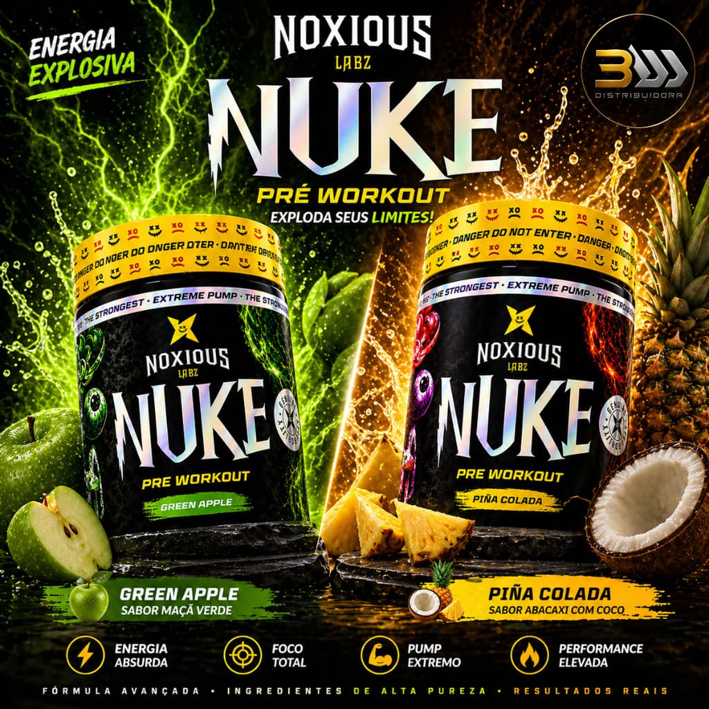 Pré-treino Nuke 300g - Noxious Labz