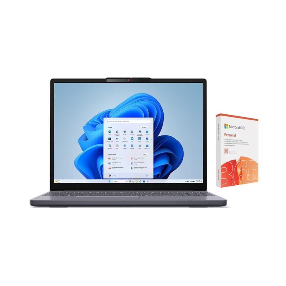 Notebook 15.3 IdeaPad Slim 3i Windows 11 Intel i5-13420H 8GB 512GB SSD Lenovo + Microsoft 365 Personal