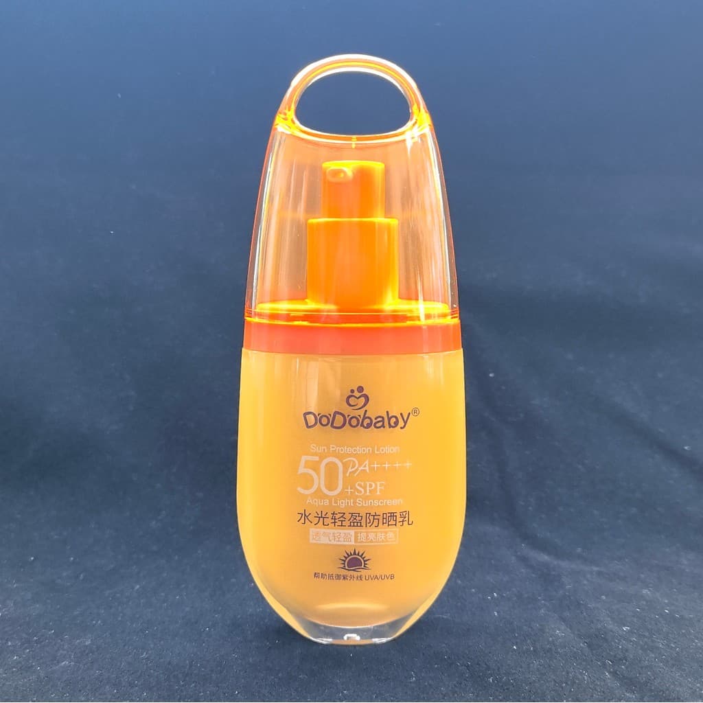 Dudu Baby Water Light Protetor Solar Loção Isolada Proteção Ultravioleta Natural FPS50 PA Protetor Solar