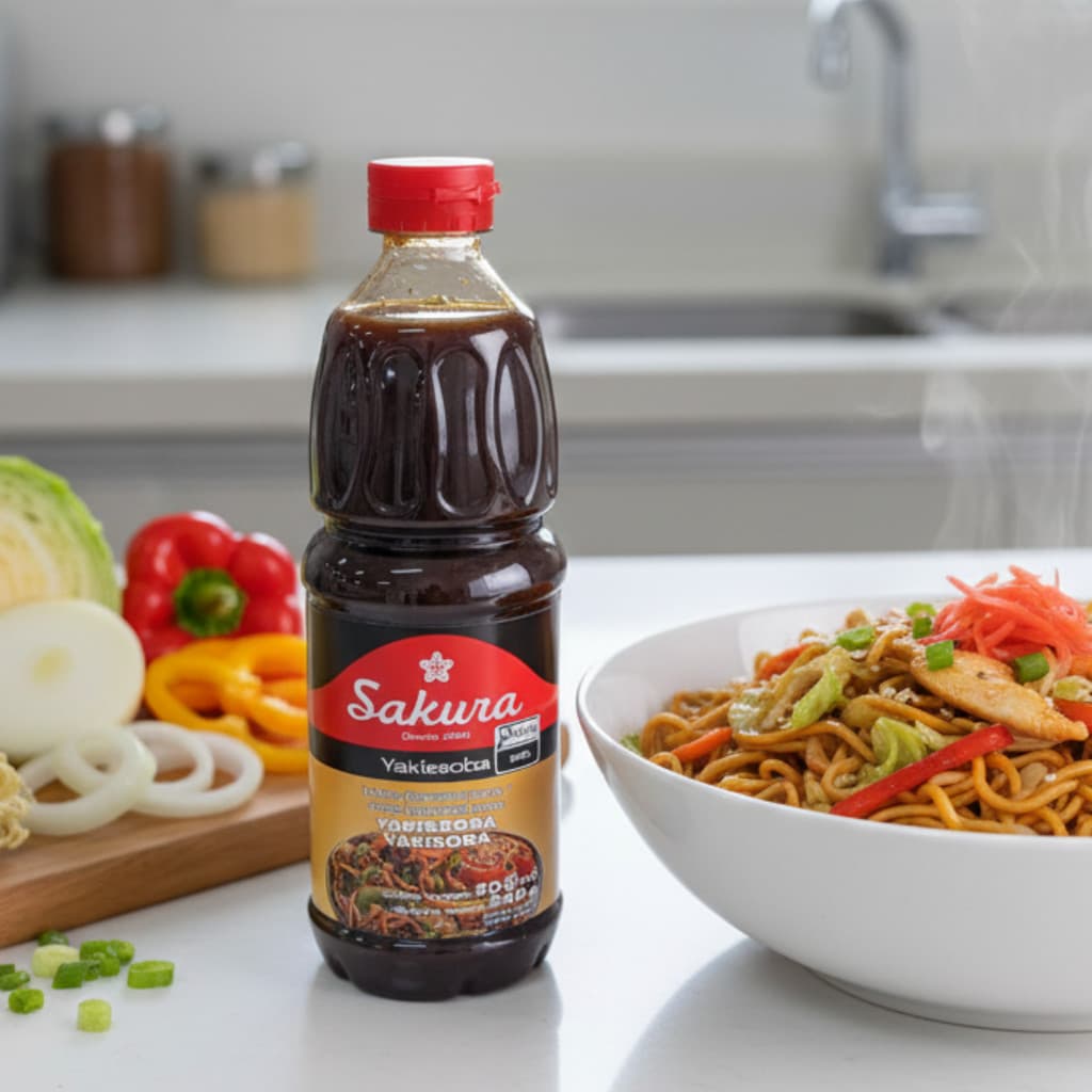 Molho Pronto para Yakissoba 500ml Sakura