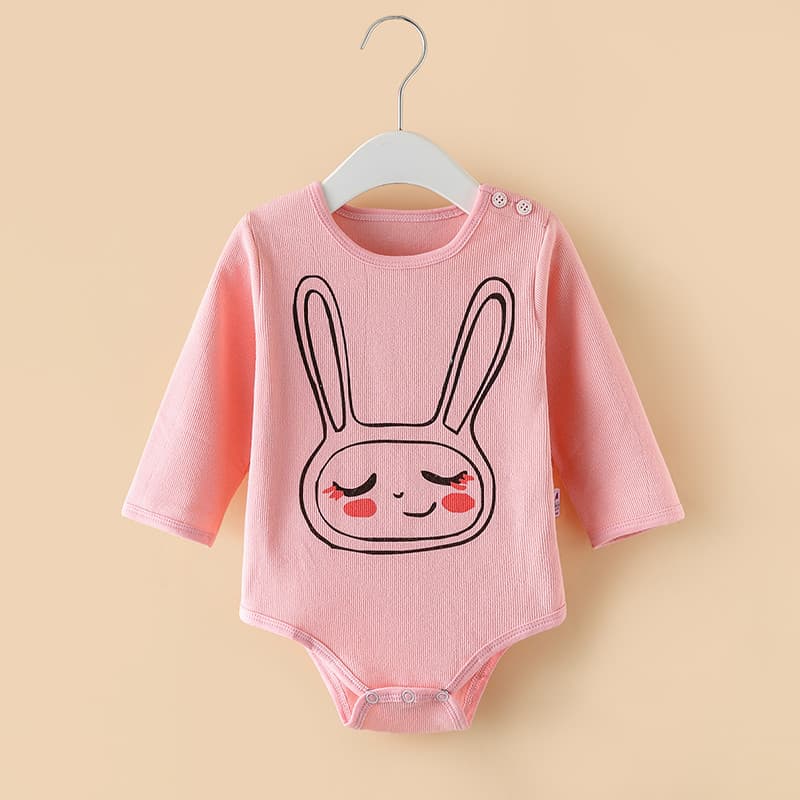 Puro algodão triângulo bebê macacão bebê menina princesa primavera outono roupas bonito 100 dias roupas de bebê 7 meses 