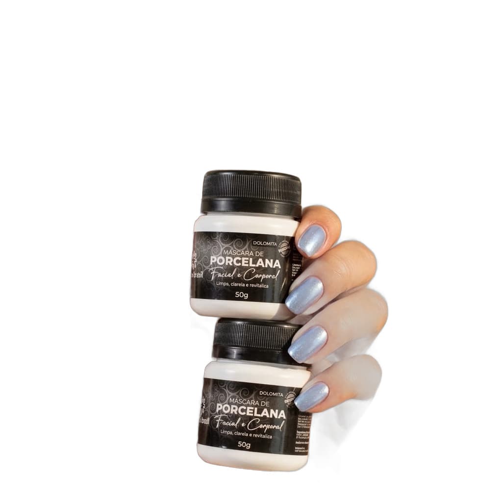 Kit com 2 Dolomita clareadora de manchas pele de seda skincare hidrata nutre anti manchas anti idade