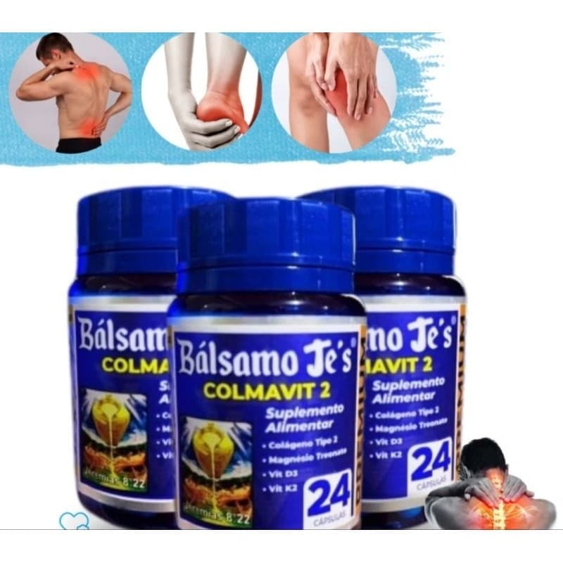 kit 3 Unidades Bálsamo Jes Colmavit 2
