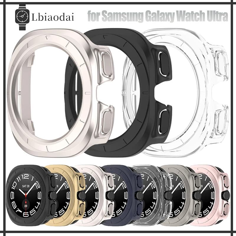 Capinha Capa Dura Vazada De PC Para Relógio Smartwatch Samsung Galaxy Watch Ultra 47mm Case Sem Película Acessórios