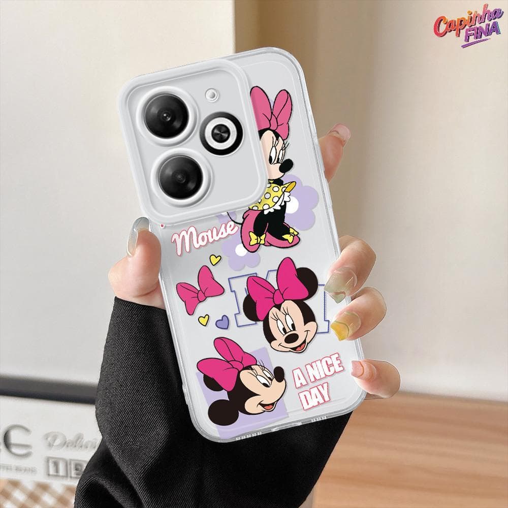 Capa Para Infinix Smart 8 Pro HD Plus Hot 40i Capinha De Celular Macio Silicone Transparente Soft Case 0027 TSY