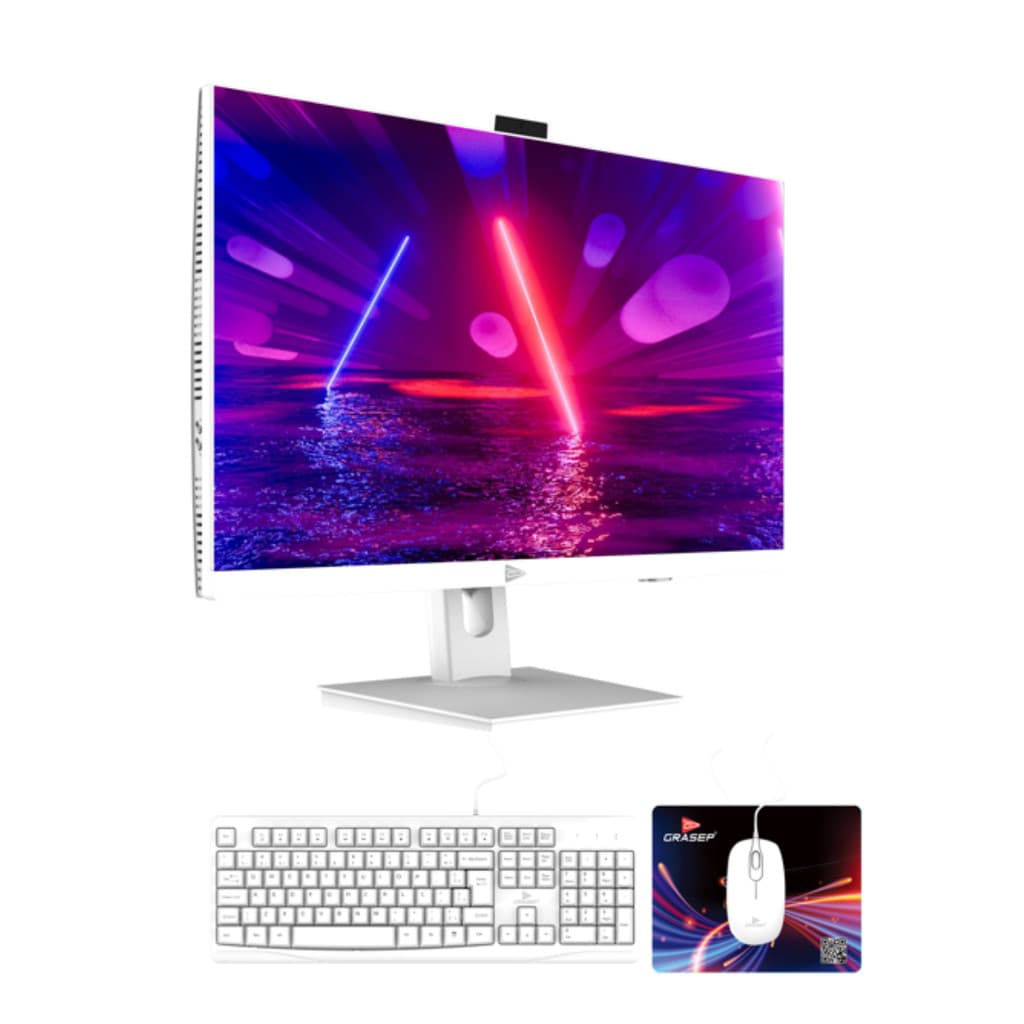 PC All in One Maximus 23.8 Polegadas i5 i7 16GB SSD 256GB Webcam Full HD Ideal Escritório e Home Office