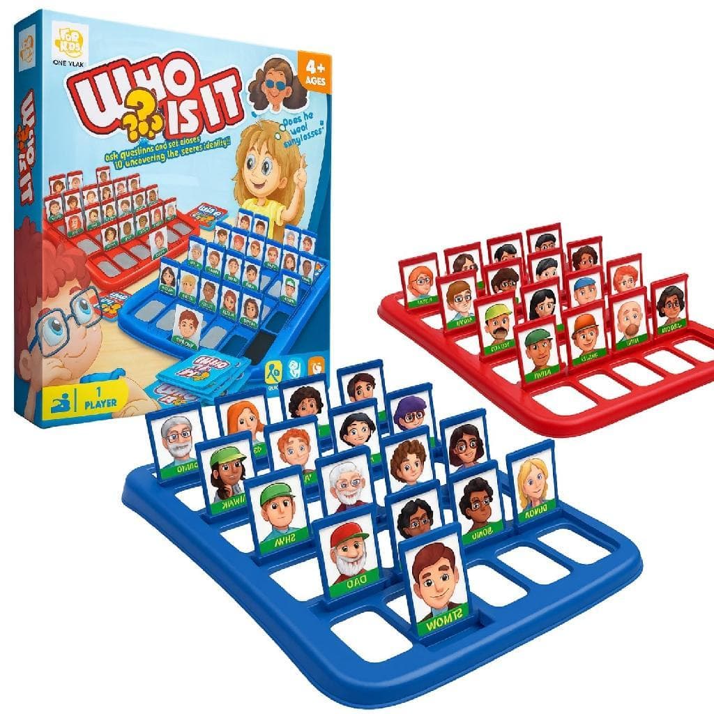 Jogo Quem Sou Eu Educativo Brinquedo Tabuleiro Cara a Cara - Diversão em Família