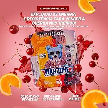 Pré Treino Warzone 150g Sabor Blood Battle - Under Labz