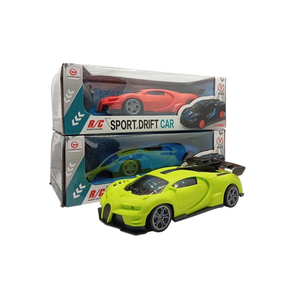 Brinquedo Carrinho Bugatti Controle Remoto  4 Canais