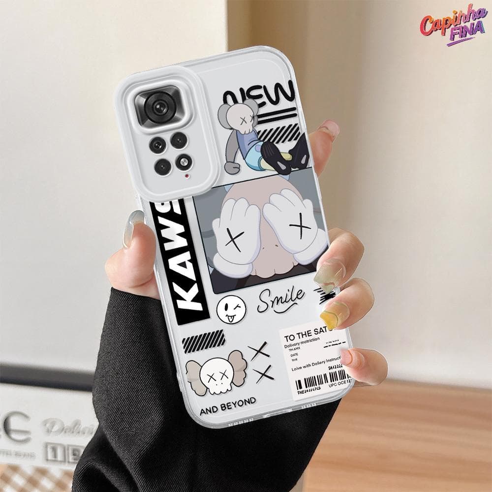 Capa Para Xiaomi Redmi Note 11 11S Capinha De Celular Macio Silicone Transparente Soft Case 0009 TSY