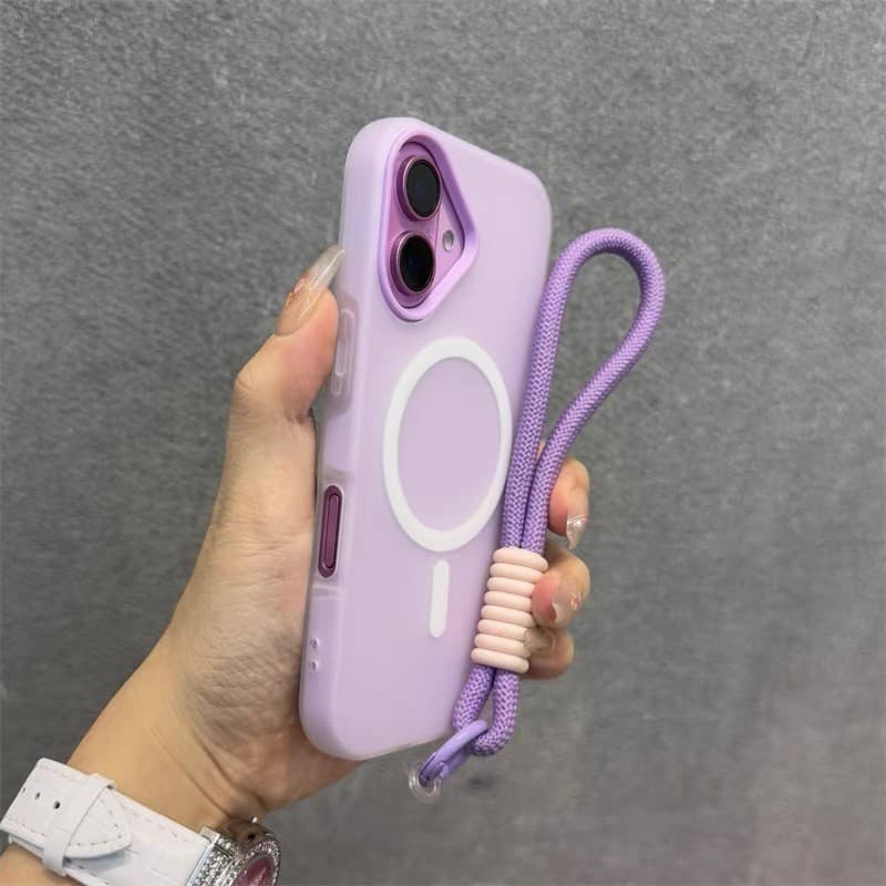 Capa Magnética Sem Fio Com Sensação De Pele Translúcida Fosca Para Samsung Galaxy A57 A37 A06 A07 A15 A16 A17 A27 A26 A3