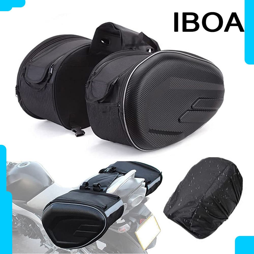 Bolsa Alforge Moto Par Lateral 58L Universal Alforje Trazeira Para Moto PRONTA ENTREGA