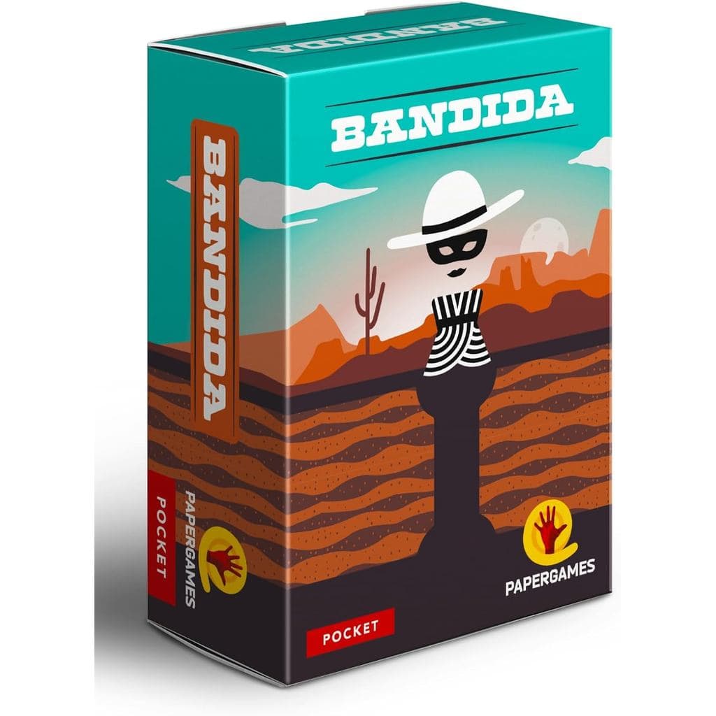 Jogo de Cartas Bandida PaperGames Cooperativo Estratégia Família