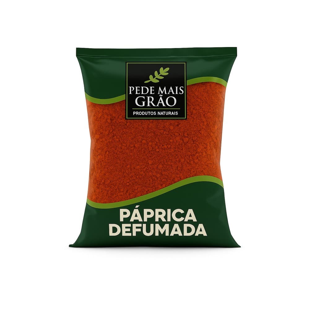 Páprica Defumada Pó Premium 500G 1Kg