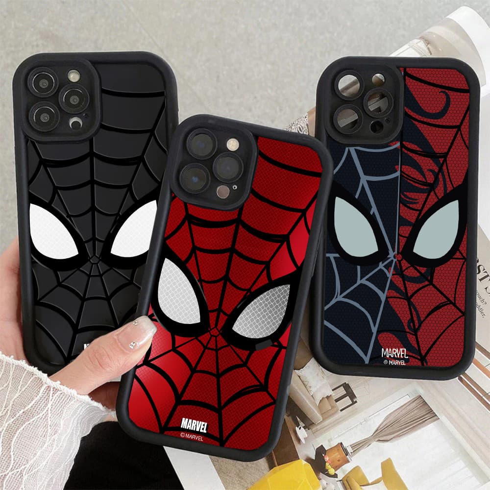 Capinha Para Samsung A07 A17 A56 A36 A55 A54 A16 A15 A14 A05S A34 A35 A32 Capa de celular com Homem-Aranha Macia De Case
