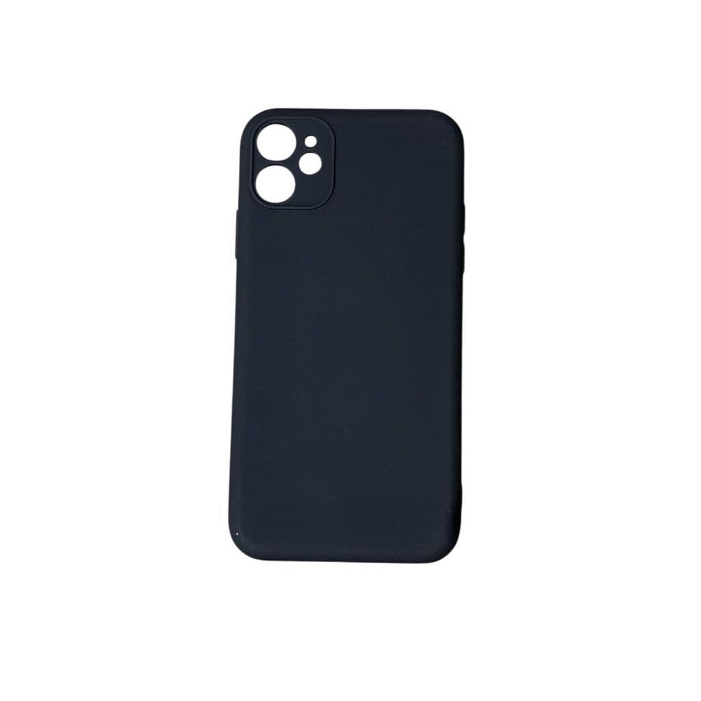 Capa Capinha Case Preto iPhone 11 - Capinha protetor celular aveludada